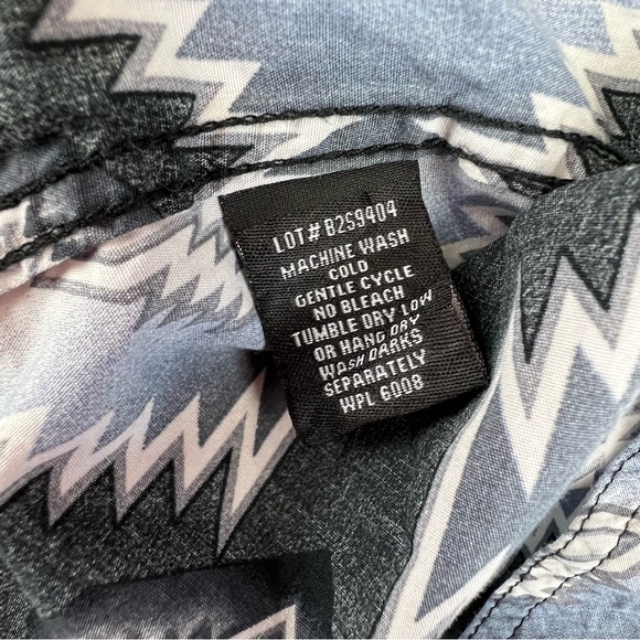 Men's Rock & Roll Western snap shirt - Picture 6 of 7